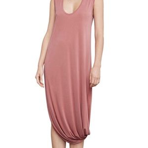BCBGMAXAZRIA Bre Asymmetrical Knit Dress